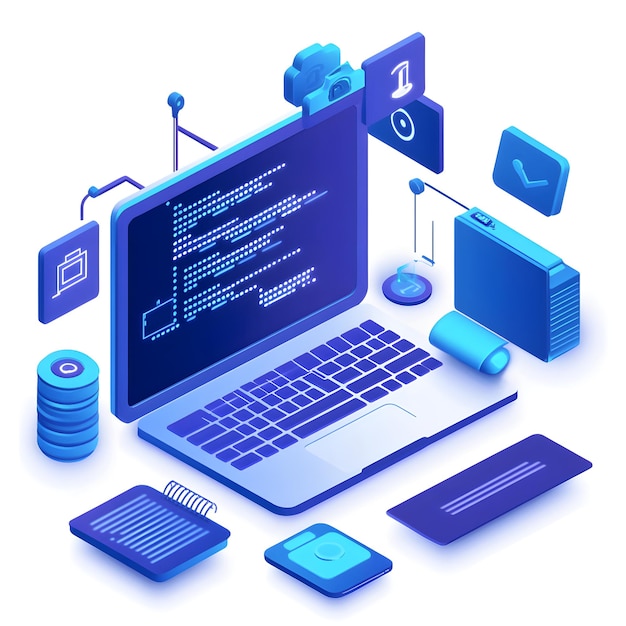 20,000+ Isometric Code Pictures