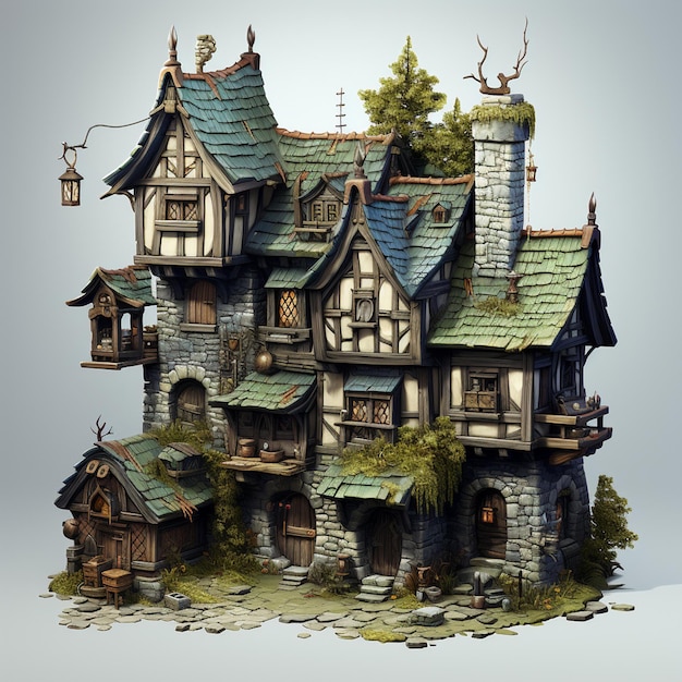 Isometric RPG Buildings