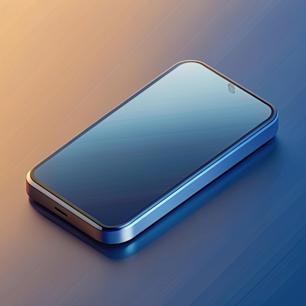 isometric smartphone