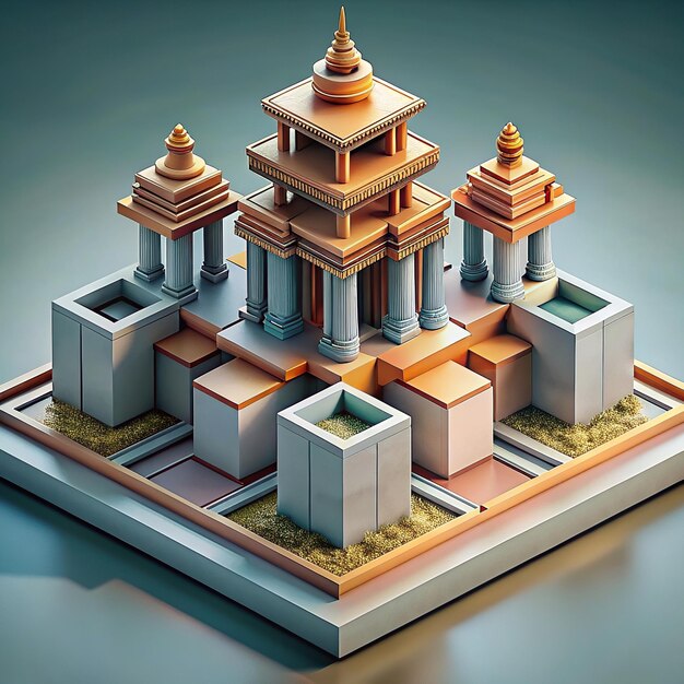 изометрический храм