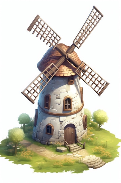 Isometric Windmill