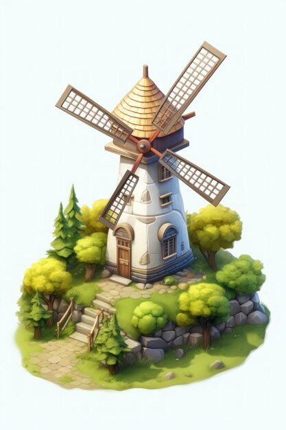 Isometric Windmill