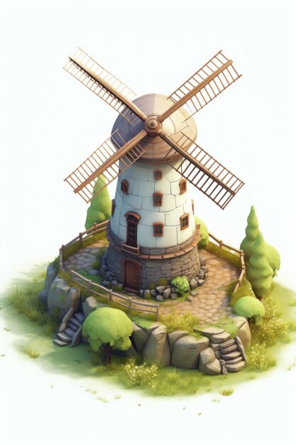 Isometric Windmill