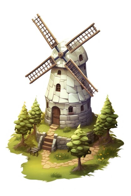 Isometric Windmill