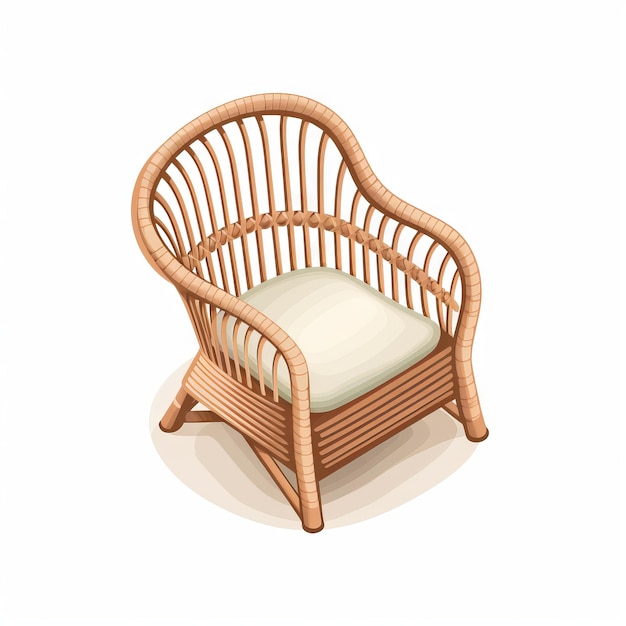 Isometrische geïsoleerde fauteuil