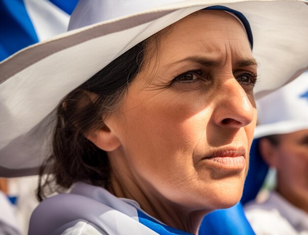 Israeli People Marching on the Street Asking Peace Jews Against War and Looking for a Peaceful Home