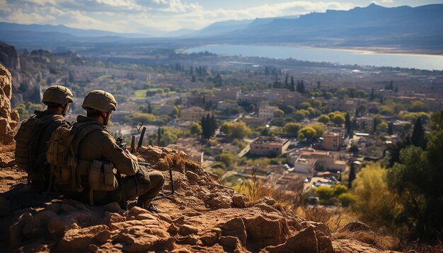 Israeli soldiers combat photography