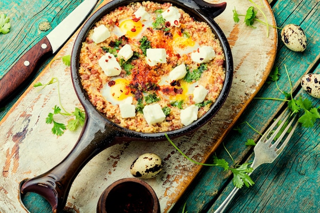 Israëlische shakshuka, arabische keuken