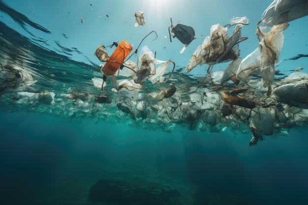 The issue of plastic pollution in the ocean