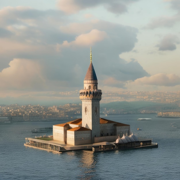 Istanbul 2060 Mosque Generative ai