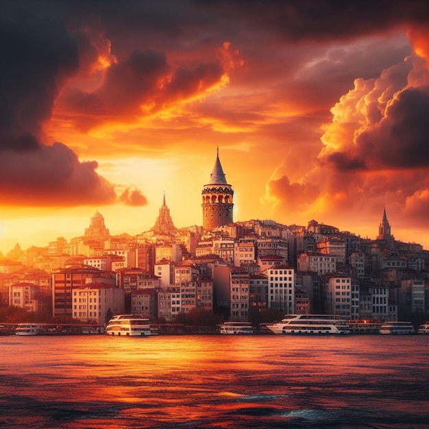 Istanbul galata tower