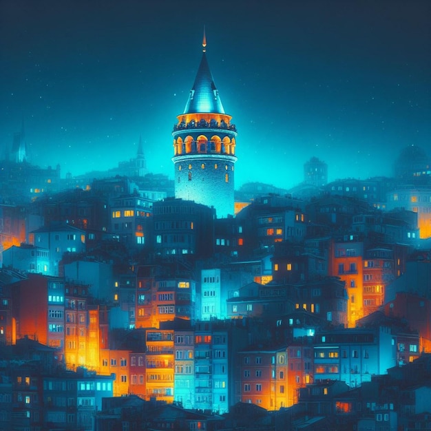 Istanbul galata tower