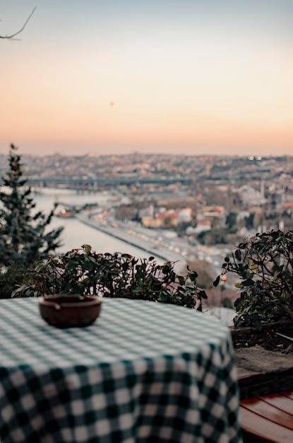 Photo istanbul skyline pierre loti