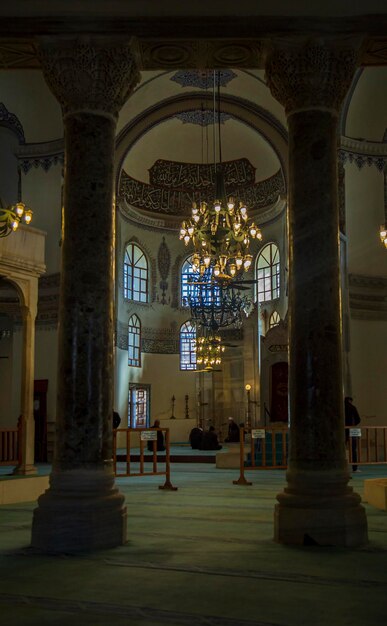 Istanbul Turkije 18 februari 2020 Binnenaanzicht van de kleine Hagia Sophia-moskee