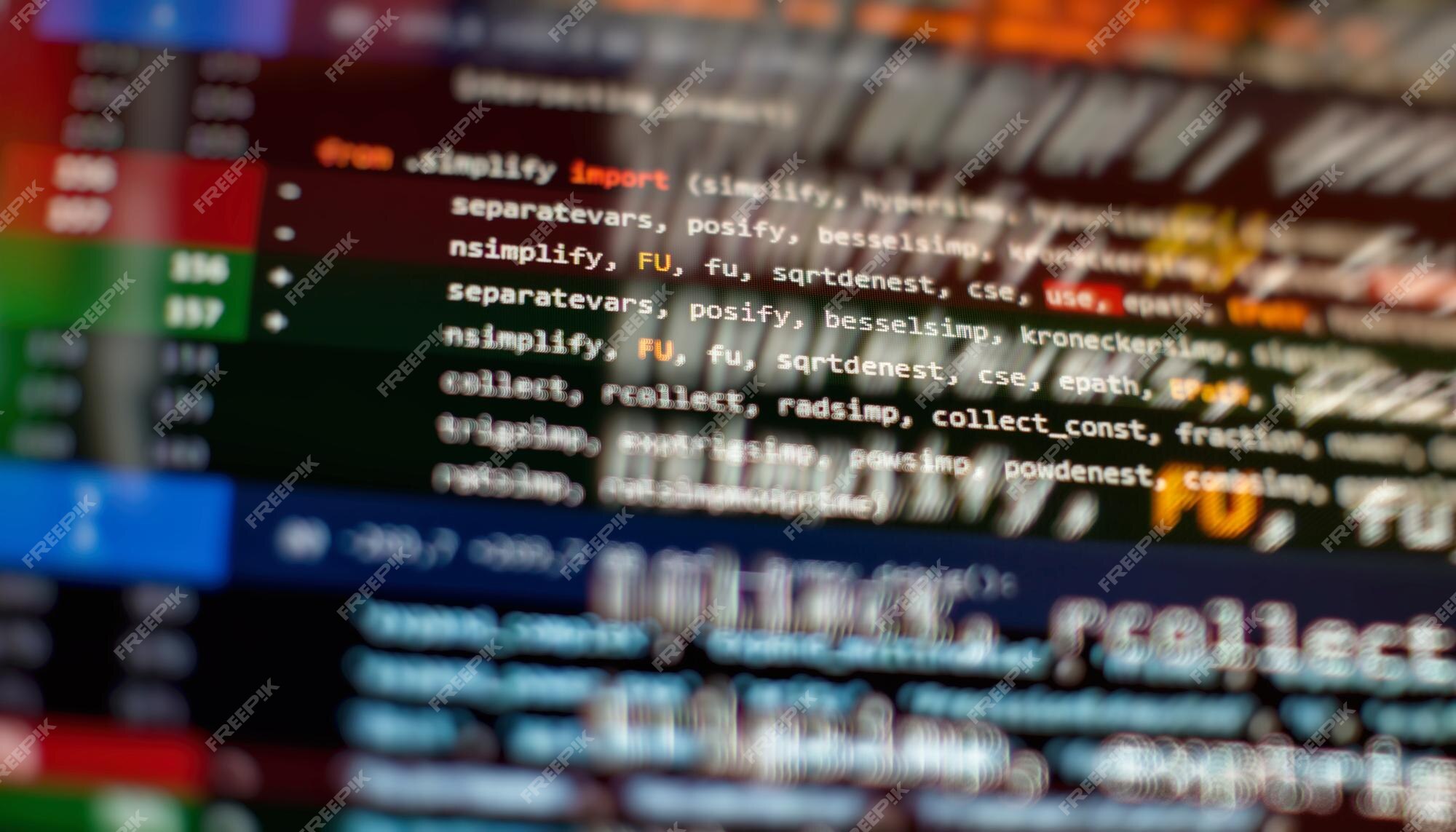 Premium Photo | It business python code computer screen mobile ...