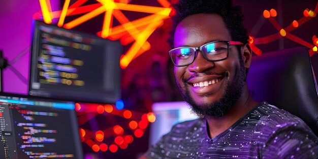 it engineer improving coding skills through online tutorials for continuous learning concept it engineer coding skills online tutorials continuous learning