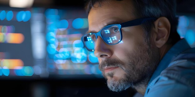 소프트웨어 개발 관행을 나타내는 반이는 DevOps 상징을 가진 IT 엔지니어 개념 기술 경력 DevOps 기호 소프트웨어 개발 관습 IT 엔지니어 반이는 기호