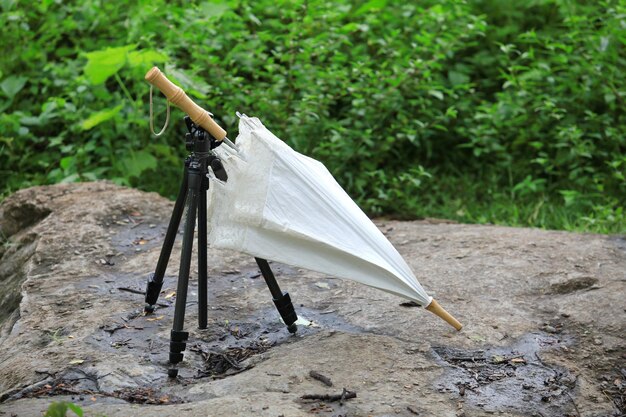 雨の日の撮影機材です。