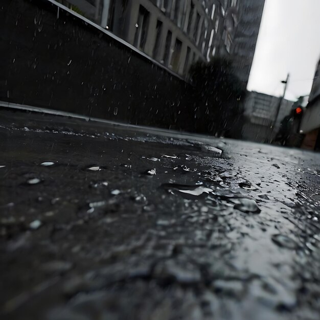 雨が降りて日がとてもれていますAIによって生成されています