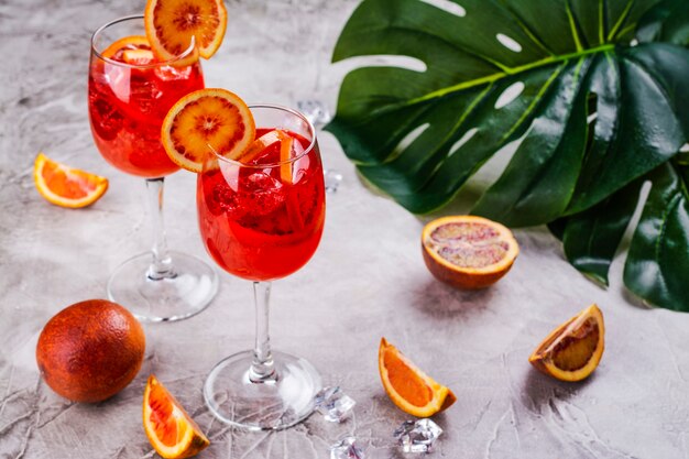 Italiaanse Aperol Spritz-cocktail