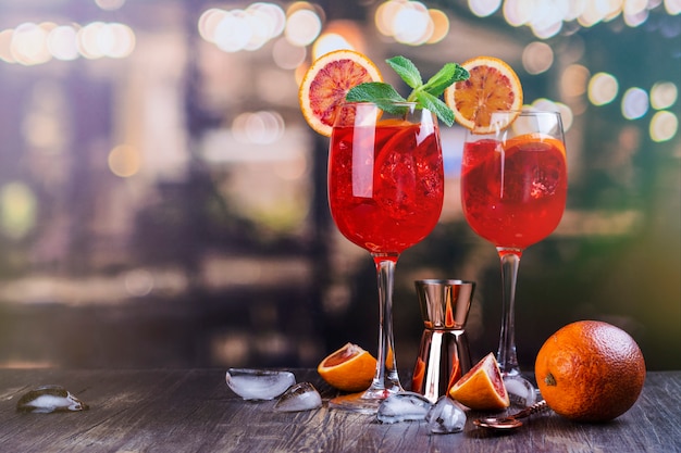 Italiaanse Aperol Spritz-cocktail