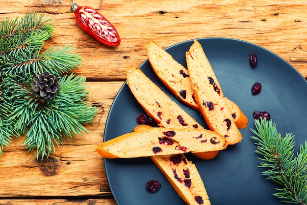 Italiaanse biscotti koekjes