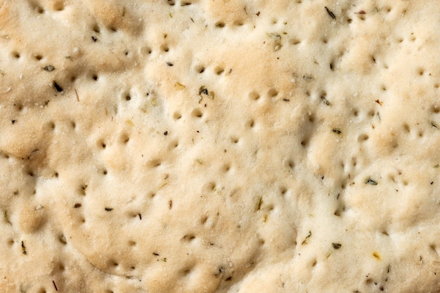 Italiaanse focaccia met rozemarijn