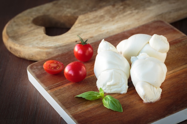 Italiaanse mozzarella kaas