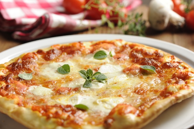 Italiaanse Pizza Margherita