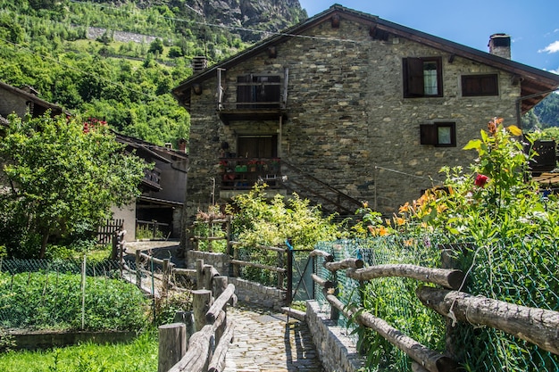 イタリアアルプスの風景