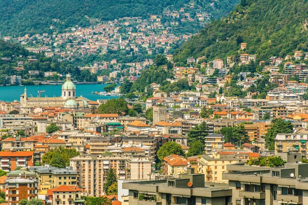 Italian city of como