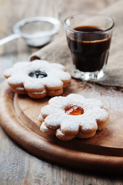 italian cookie with jam