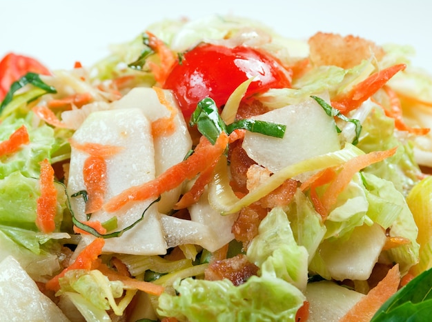 Italian cuisine.Healthy vegetarian Salad