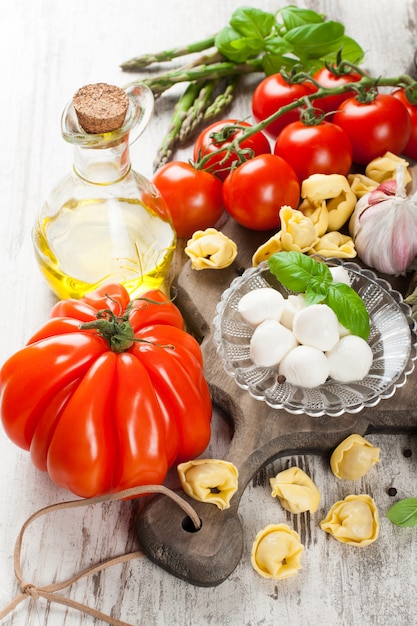 Italian food background