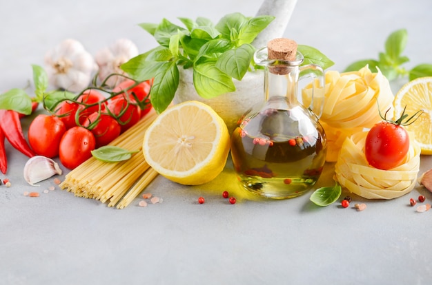 Italian food ingredients