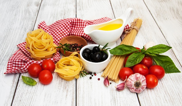 Italian food ingredients