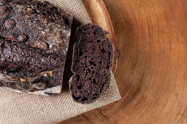 Italian natural fermentation cocoa bread