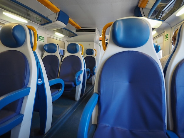 Italian train interior