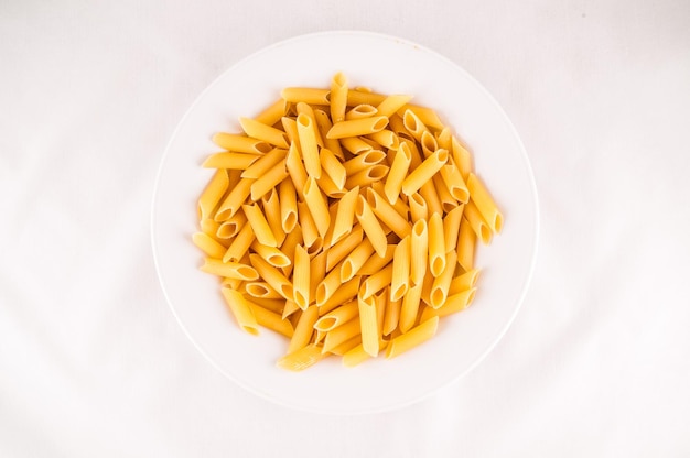 イタリアの典型的な古典的な食品パスタ テクスチャ背景