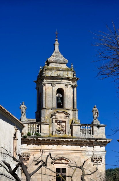 Italië, Sicilië, Ragusa Ibla, San Giacomo-kerk (19e eeuw)