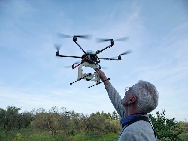 Italië vliegende esacopter