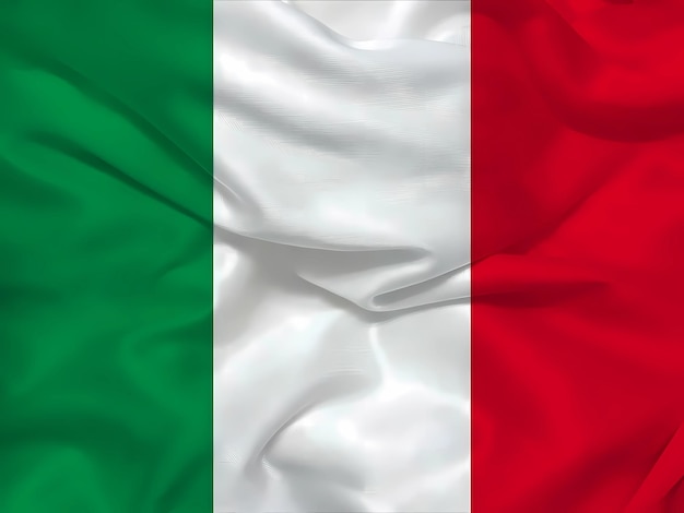 Флаг Италии на фоне 3D