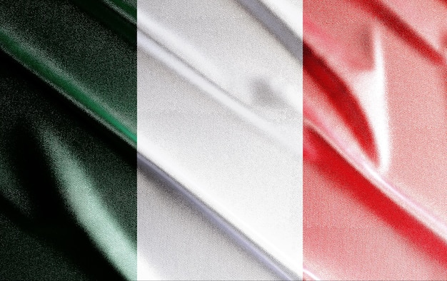 Italy 3d flag, beautiful country flag in the world, background, banner, postr, abstract.