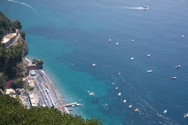 Italy Amalfi Coast Positano bay