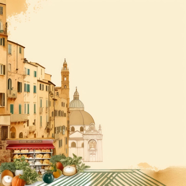 Photo italy background