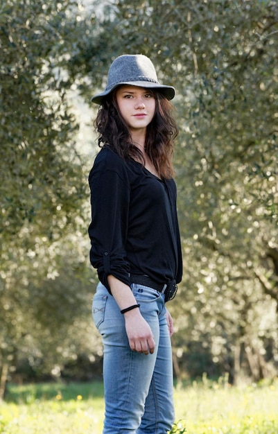 Italy female teenager portrait