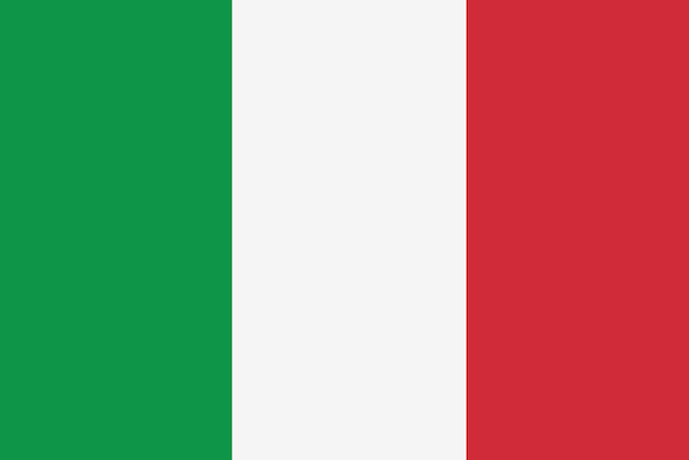 Italy flag illustration Italian flag