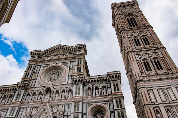 Italy Florence View at Santa Maria del Fiore cathedra