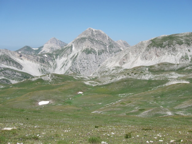 Italia, parco nazionale del gran sasso