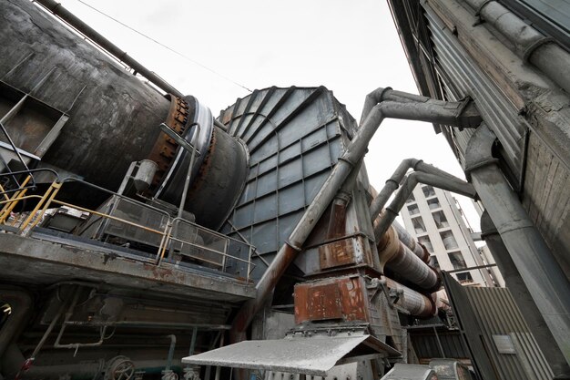 Italy, Maddaloni (Naples), cement factory